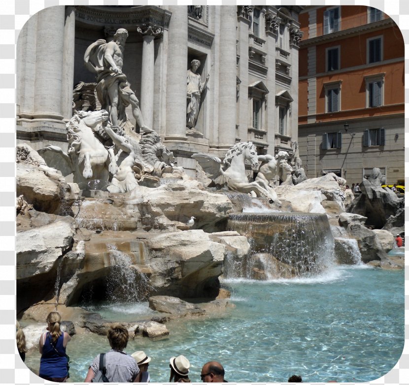 Trevi Fountain Water Resources Tourism Transparent PNG