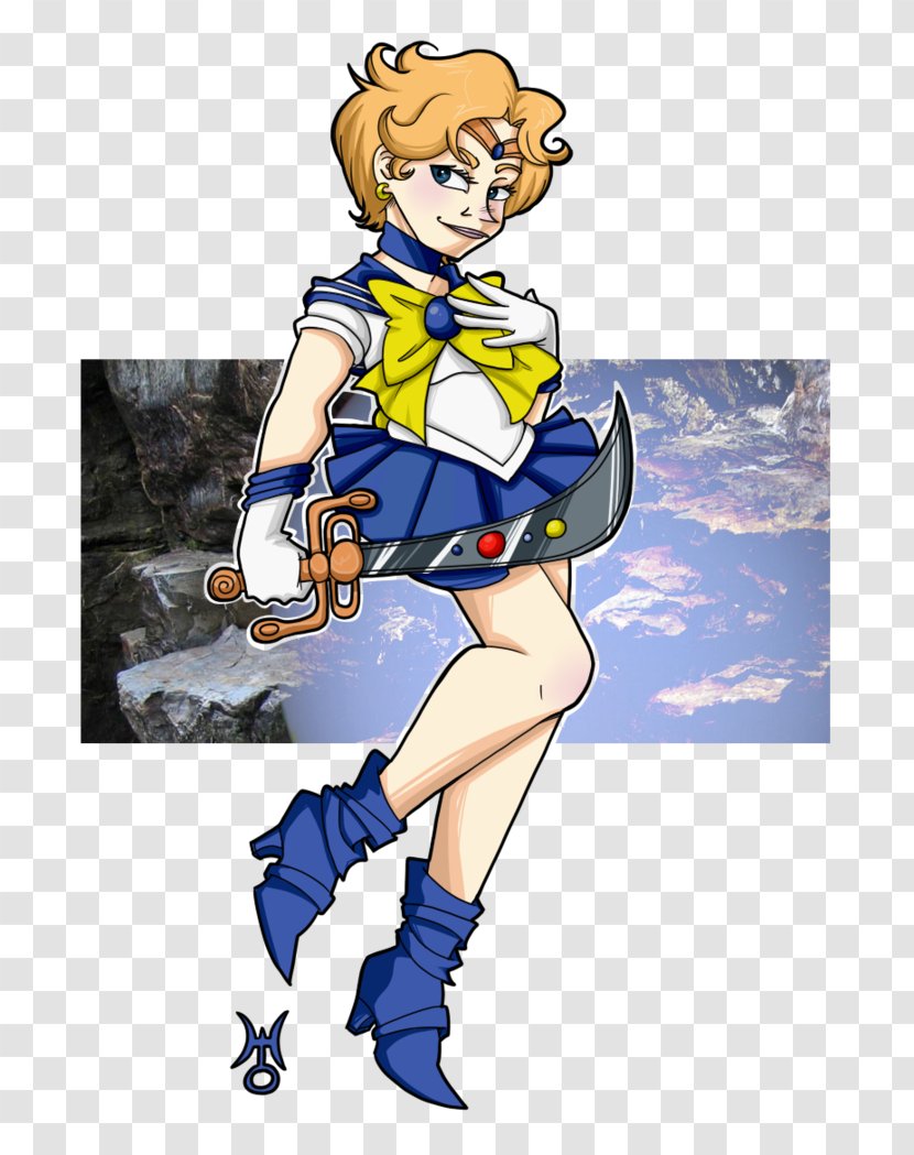 Superhero Shoe Finger Clip Art - Frame - Sailor Uranus Transparent PNG