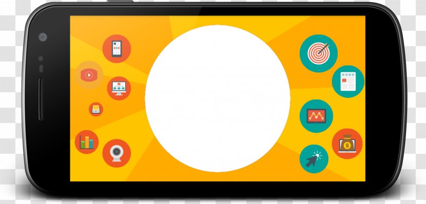 Gadget Brand Electronics - Orange - Design Transparent PNG