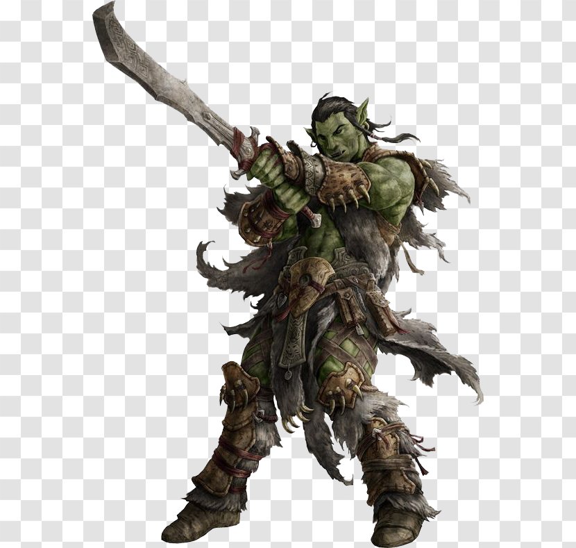 Dungeons & Dragons Pathfinder Roleplaying Game Half-orc Barbarian - Paladin - Tree Transparent PNG