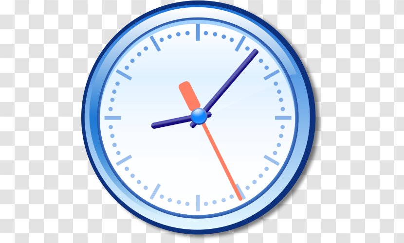Alarm Clocks Clip Art - Blue - Clock Transparent PNG