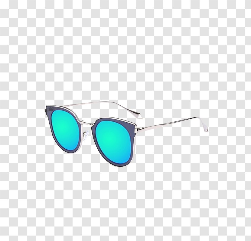 Goggles Mirrored Sunglasses Fashion - Cat Eye Glasses Transparent PNG
