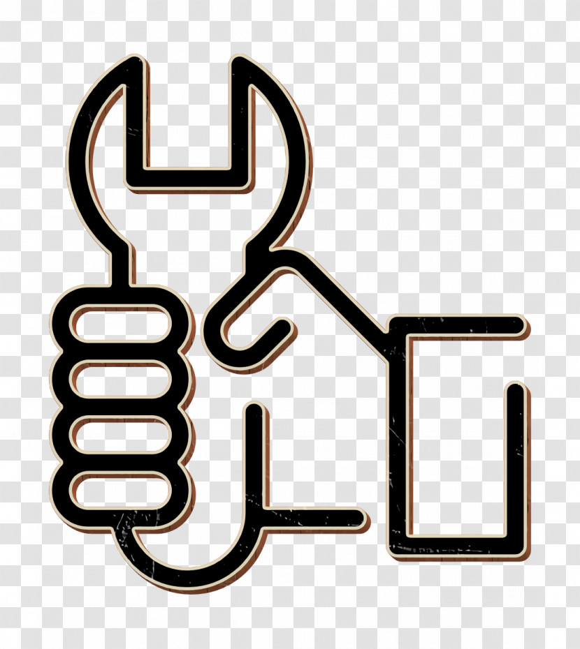 Icon Construction Line Craft Icon Labor Icon Transparent PNG