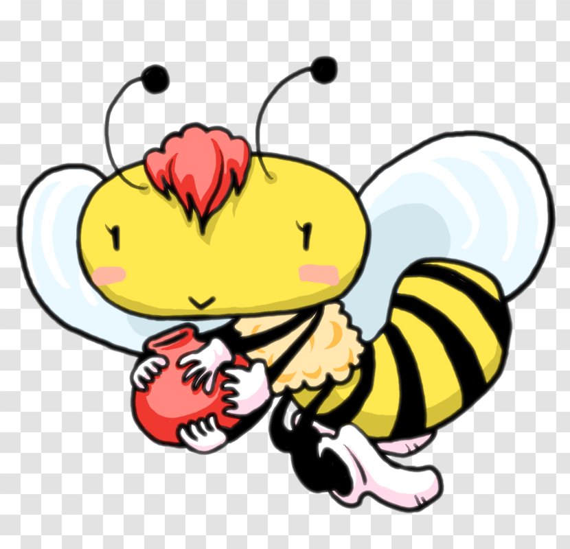 Honey Bee Wasp Clip Art - Animal - Organism Transparent PNG