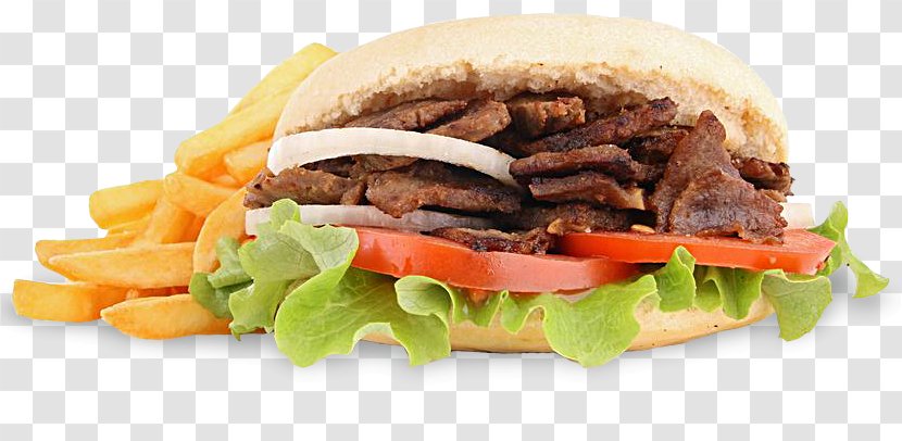Doner Kebab French Fries Take-out Turkish Cuisine - Stock Photography - Meat Transparent PNG