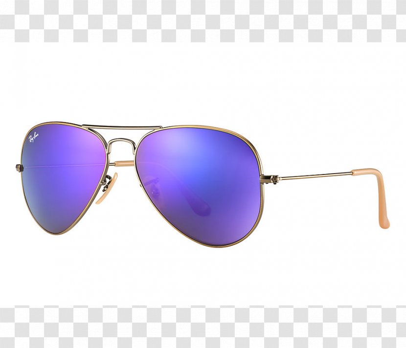 Ray-Ban Aviator Sunglasses Mirrored Persol - Rayban Transparent PNG