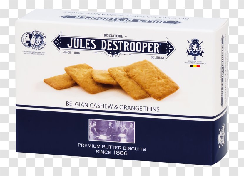 Jules Destrooper Butter Cookie 4.58 Oz Flavor Dark Chocolate - Almond Milk Carton Transparent PNG