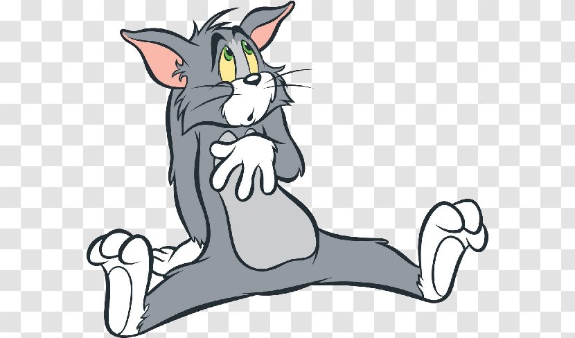 Tom Cat Jerry Mouse And Animation - Line Art - Summer Backgrounds Cartoon Transparent PNG