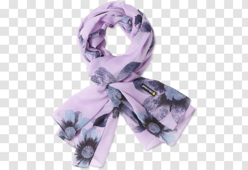 Scarf - Watercolor Lilac Transparent PNG