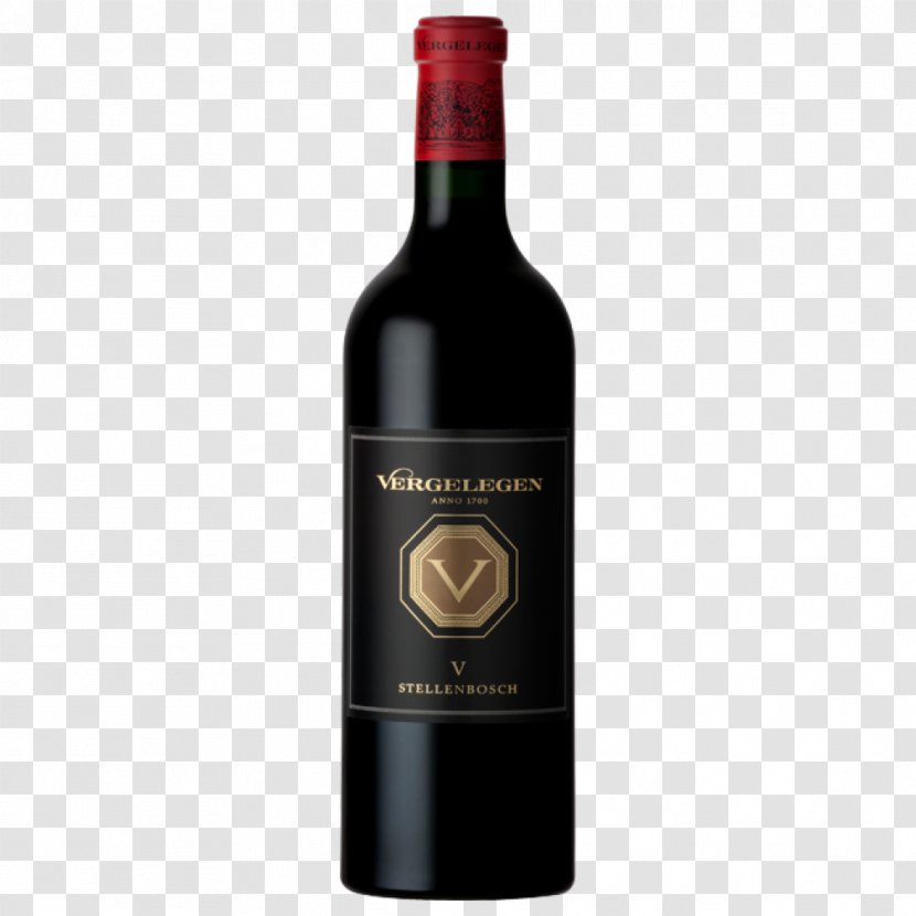 Cabernet Sauvignon Wine Vergelegen Merlot Blanc - Alcoholic Beverage Transparent PNG