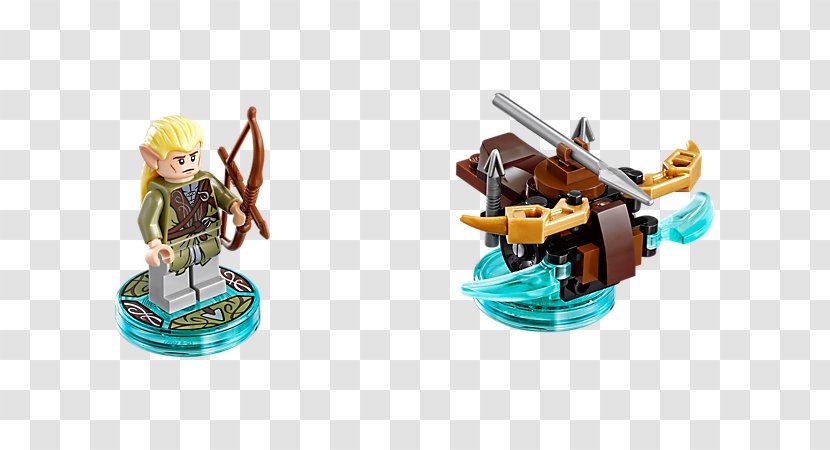 Legolas Lego Dimensions The Lord Of Rings Gimli Gollum - Toy Transparent PNG