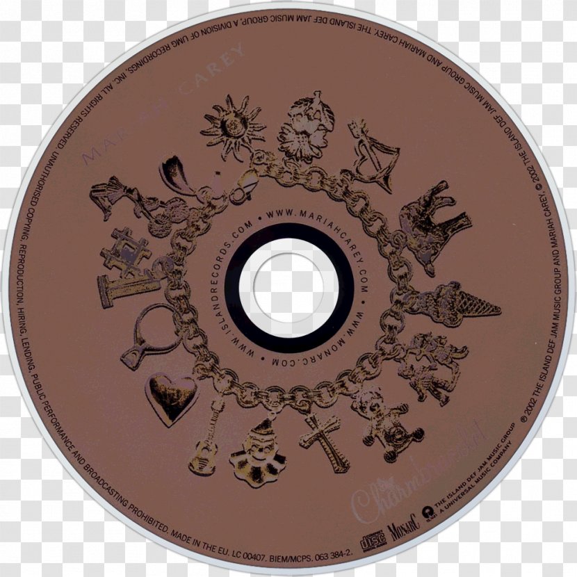 Compact Disc Charmbracelet Pattern - Mariah Carey Transparent PNG