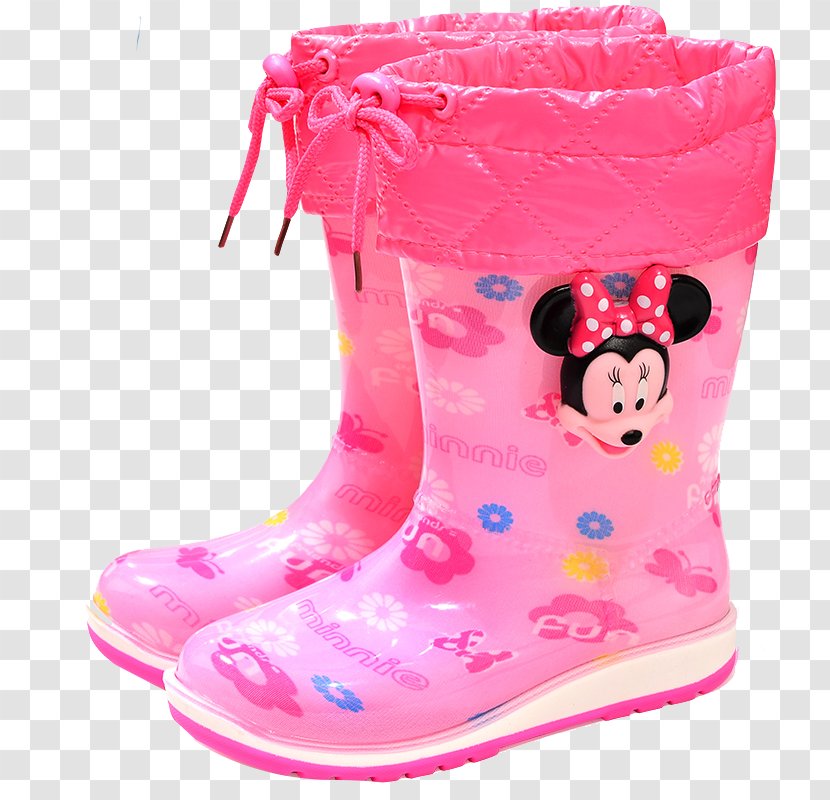 Pink Wellington Boot Designer - Highheeled Footwear - Rain Boots Transparent PNG