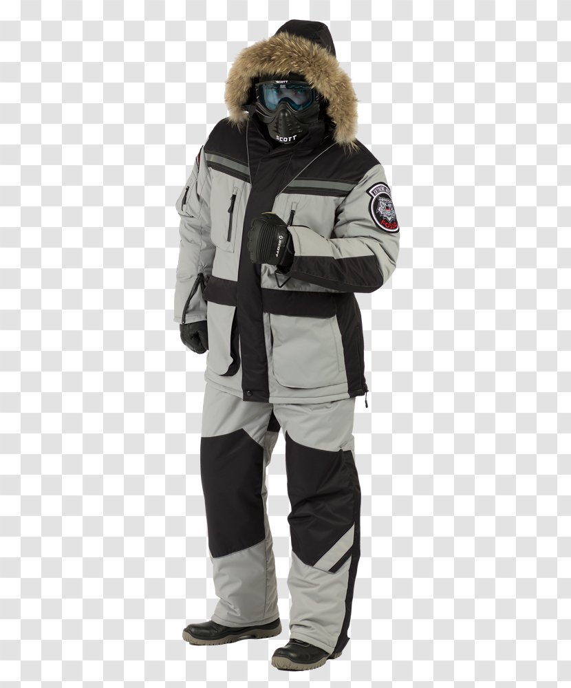 Jacket Snowmobile Clothing Hood Fashion - Boilersuit Transparent PNG
