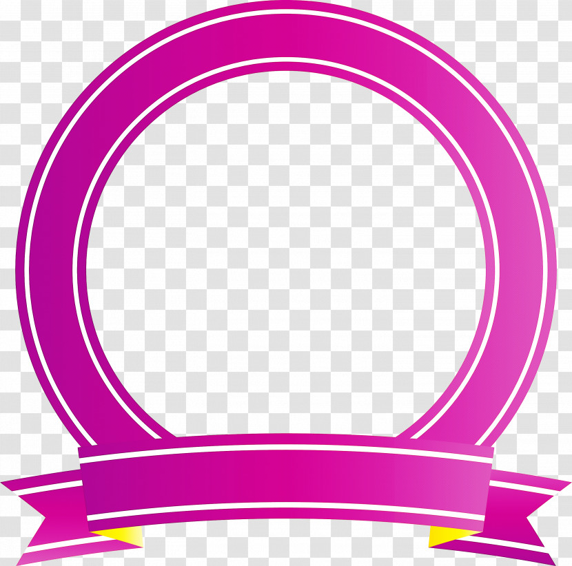 Circle Frame Transparent PNG