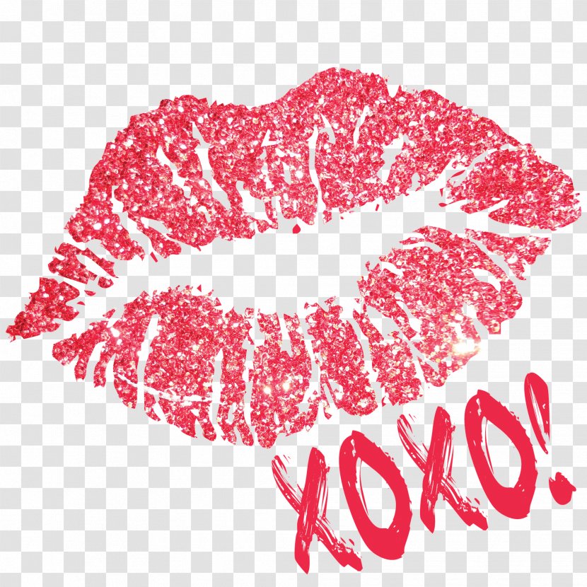 Hugs And Kisses Lip Balm Lipstick - Zazzle - Kiss Transparent PNG