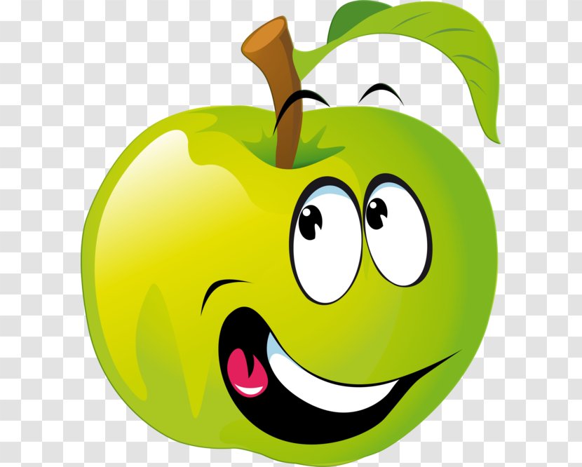 Fruit Smiley Clip Art - Emoticon Transparent PNG
