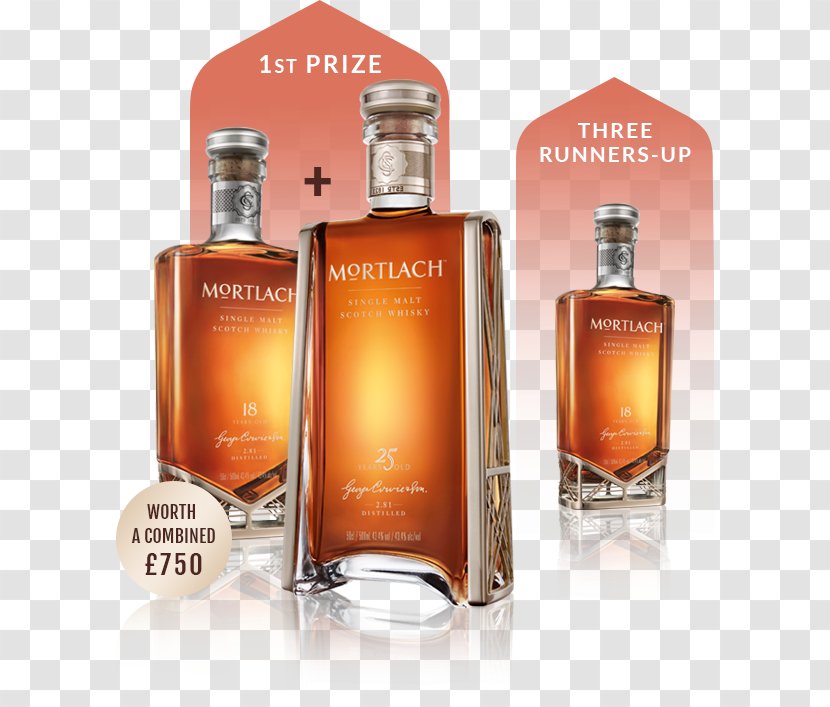 Liqueur Mortlach Distillery Glass Bottle Whiskey Scotch Whisky - Booker Prize Transparent PNG