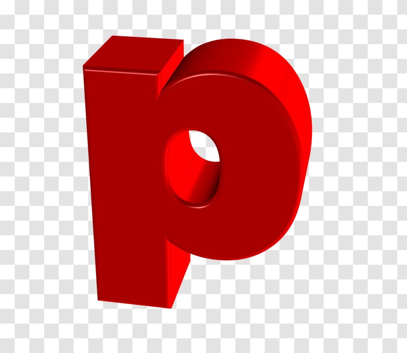 Alphabet Image 3D Computer Graphics Pixabay Vector - Red - D Transparent PNG