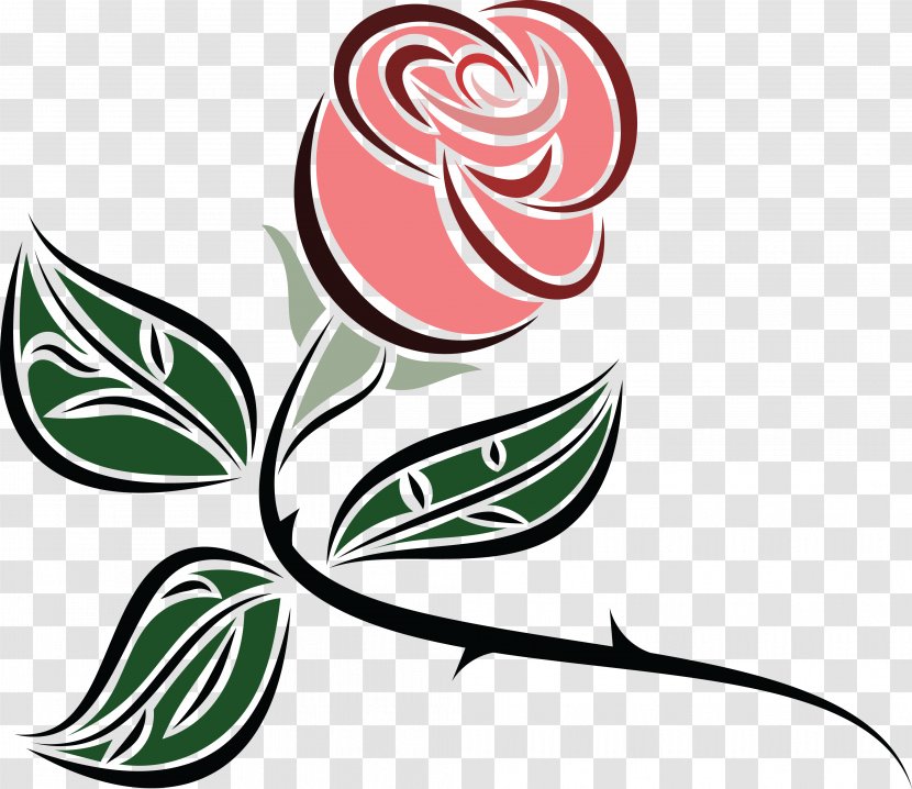 Cut Flowers Rose Blume Clip Art - Drawing Transparent PNG
