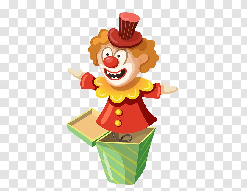 Toy Clown Child Drawing - Cartoon Transparent PNG