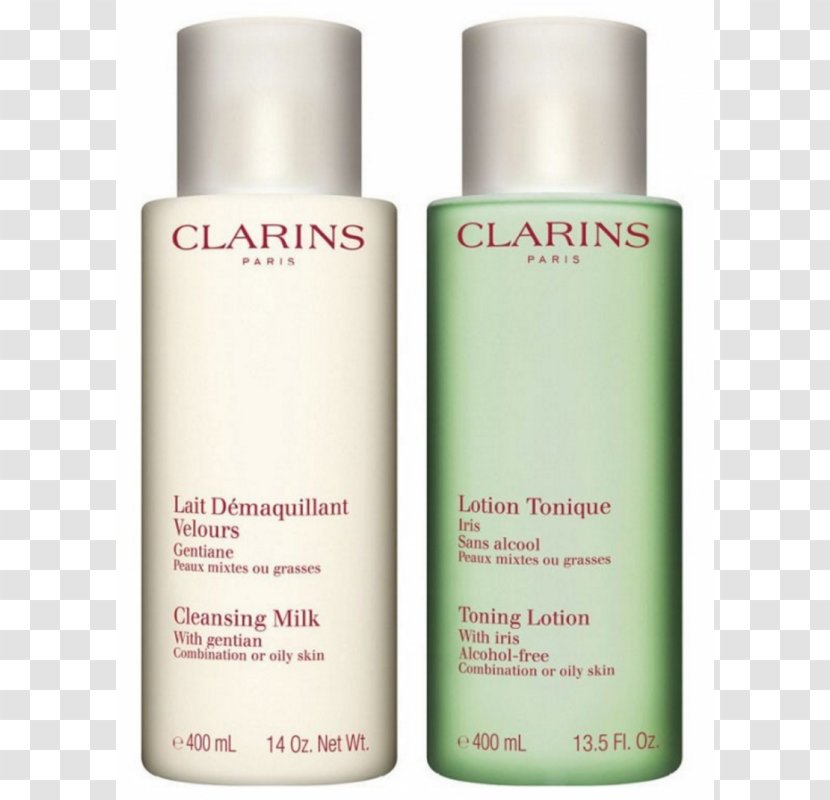 Lotion Cleanser Toner Clarins Anti-Pollution Cleansing Milk - Moisturerich Body - Face Transparent PNG