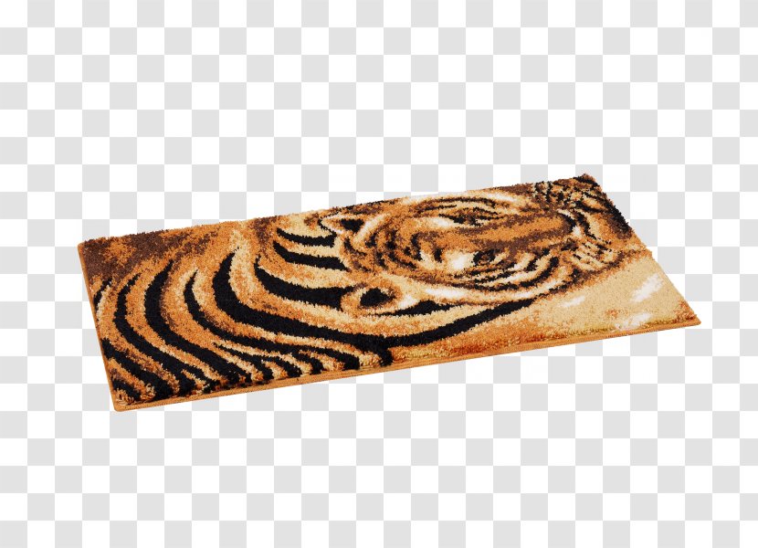 Tiger Flooring Rectangle Brown - Skin Transparent PNG