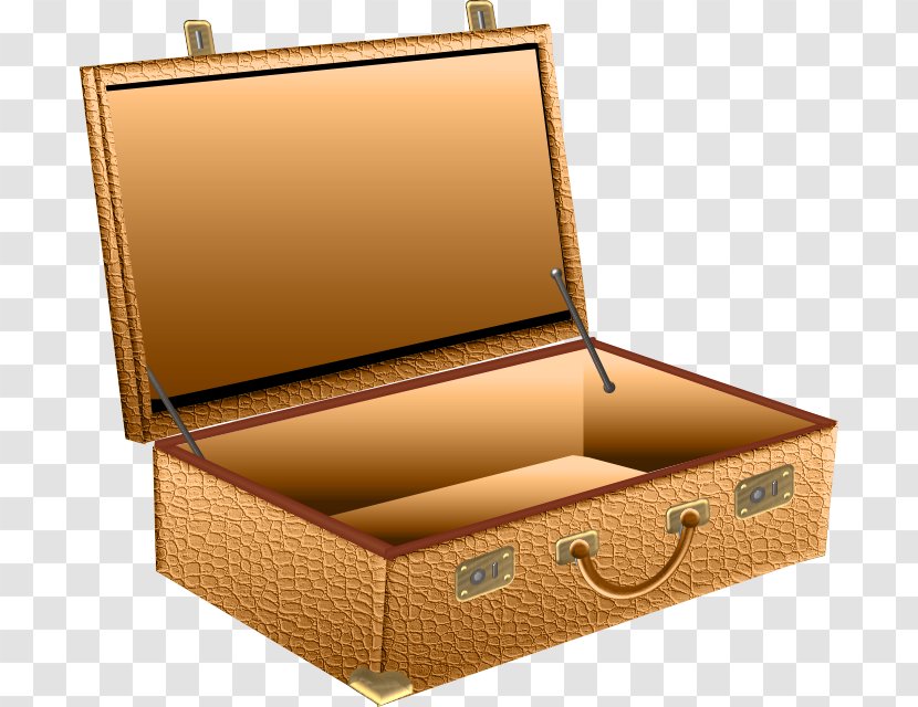 Drawing Suitcase Trunk Baggage - Frame Transparent PNG