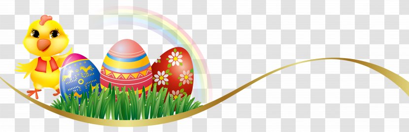 Easter Bunny Chicken Egg Clip Art - Cross Transparent PNG