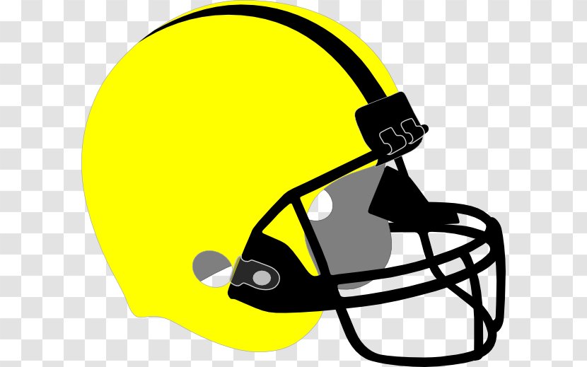 American Football Helmets Atlanta Falcons Green Bay Packers Clip Art - Bicycles Equipment And Supplies - Yellow Helmet Transparent PNG