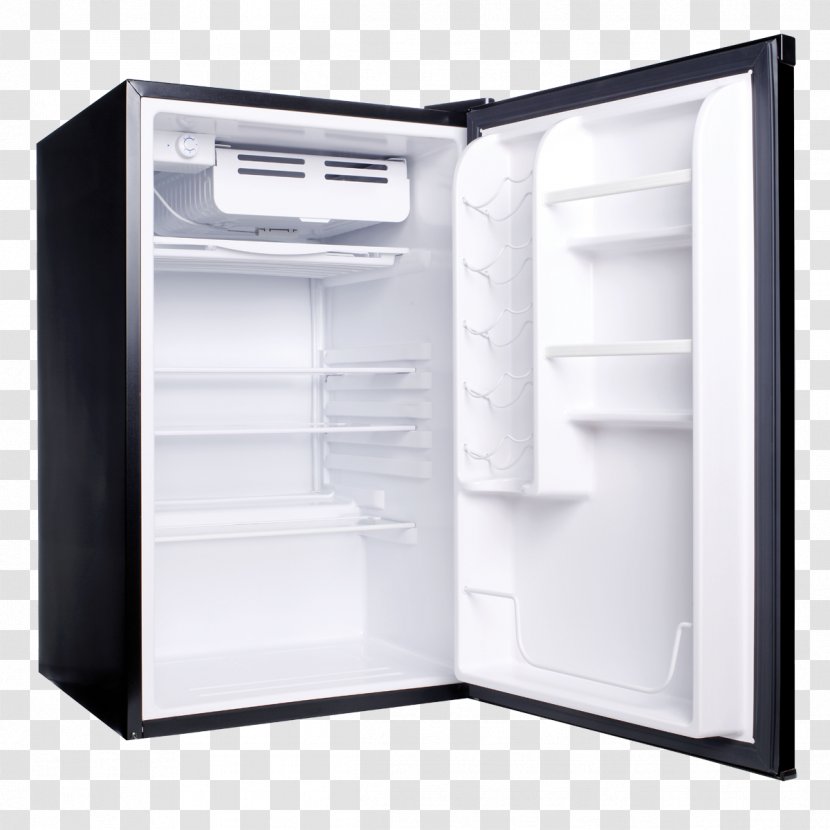 Refrigerator Haier Cubic Foot Freezers Minibar - Door Transparent PNG