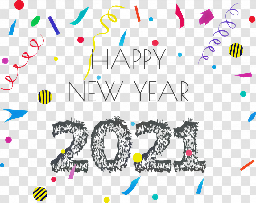 2021 Happy New Year 2021 New Year Transparent PNG