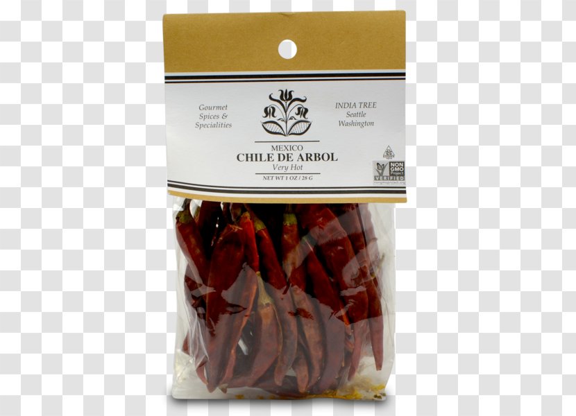 Chile De árbol Ingredient Chipotle Flavor Petal - Dried Chilli Transparent PNG