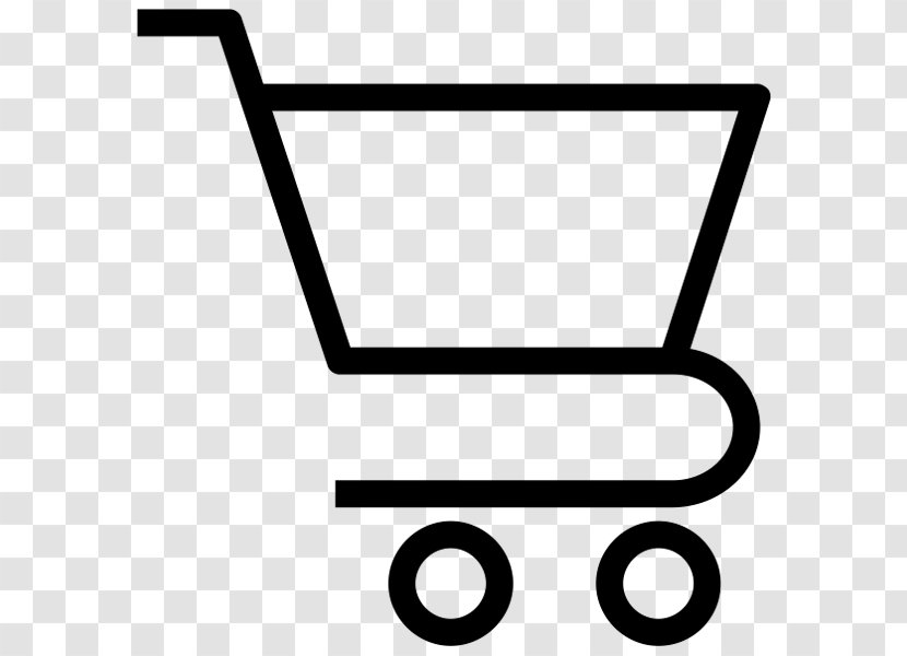 Shopping Cart Software Online - Black And White Transparent PNG