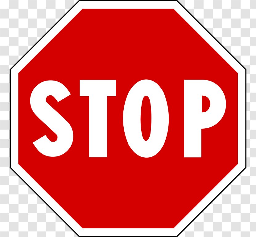 Stop Sign Traffic Clip Art - Number - Signs Images Transparent PNG