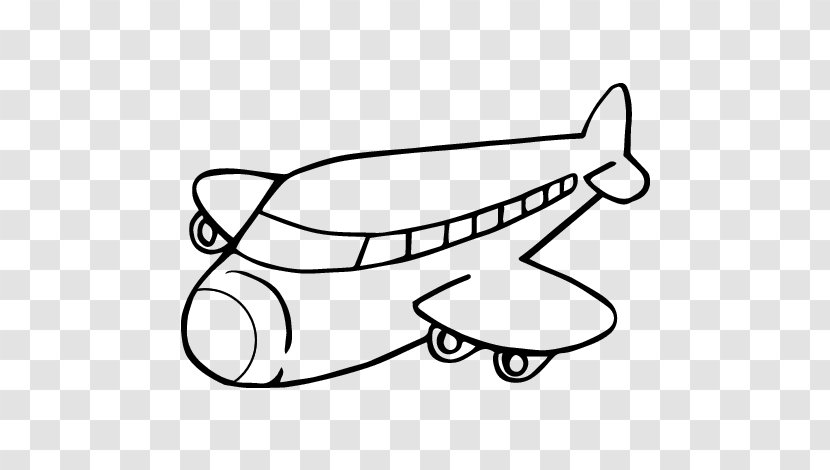 Airplane Drawing Painting Coloring Book - Ta Transparent PNG