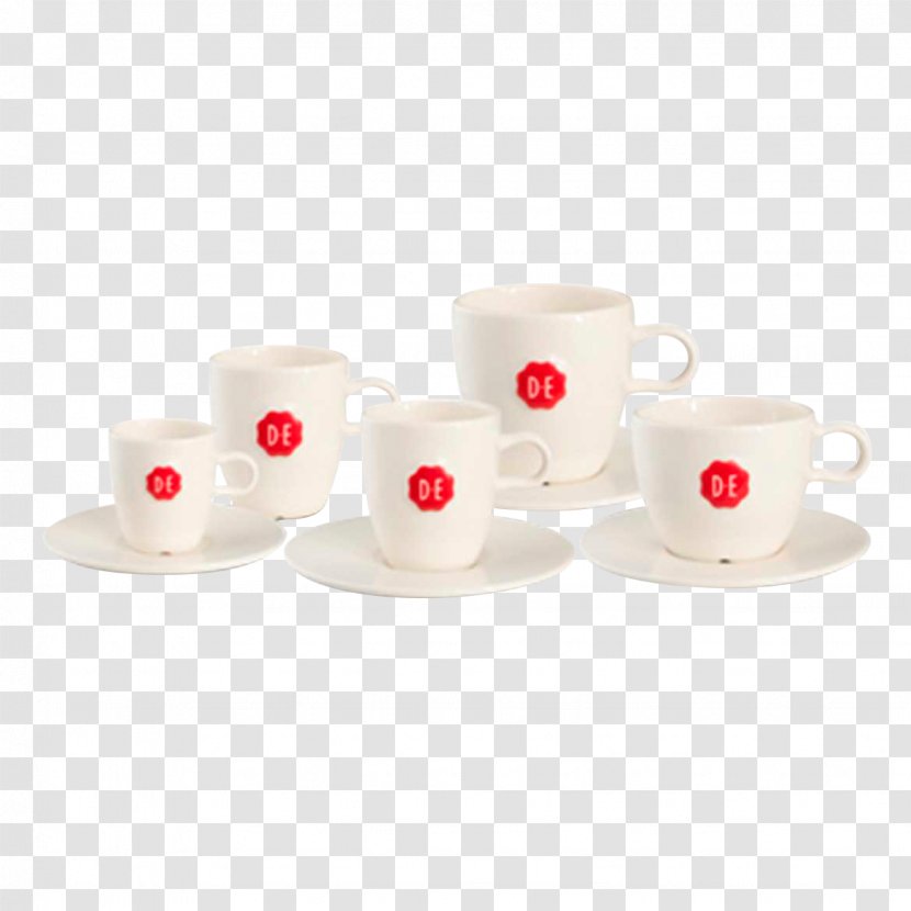 Coffee Cup Saucer Mug Espresso Kop - Teacup - Porcelain Transparent PNG