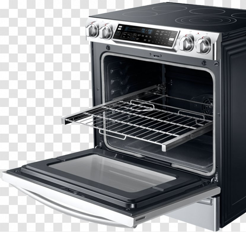 Electric Stove Cooking Ranges Convection Oven Samsung NE58F9710WS Transparent PNG