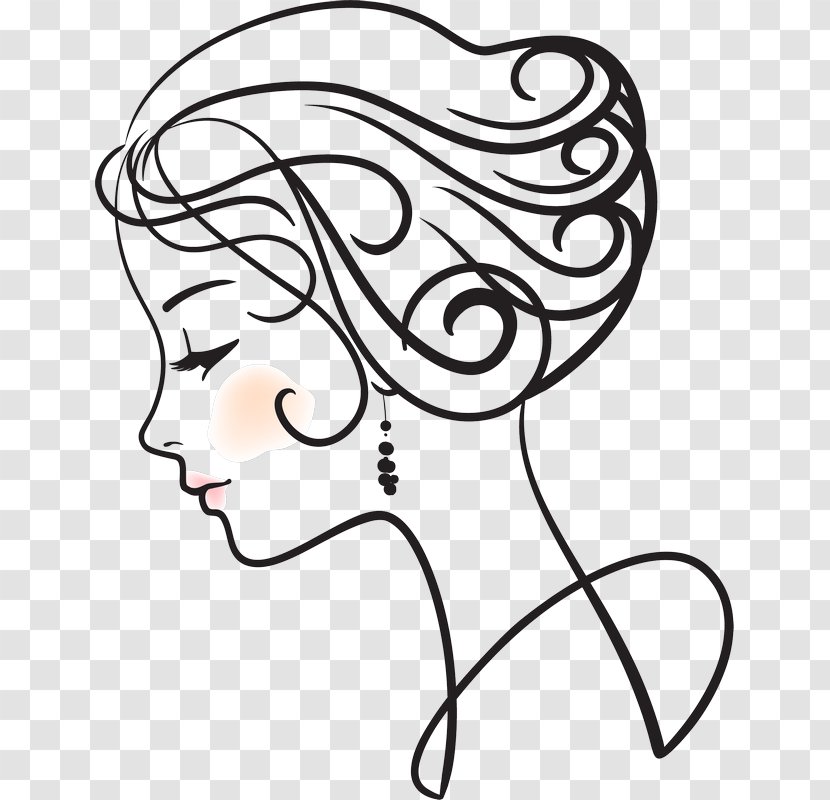 Drawing Royalty-free Woman - Flower Transparent PNG