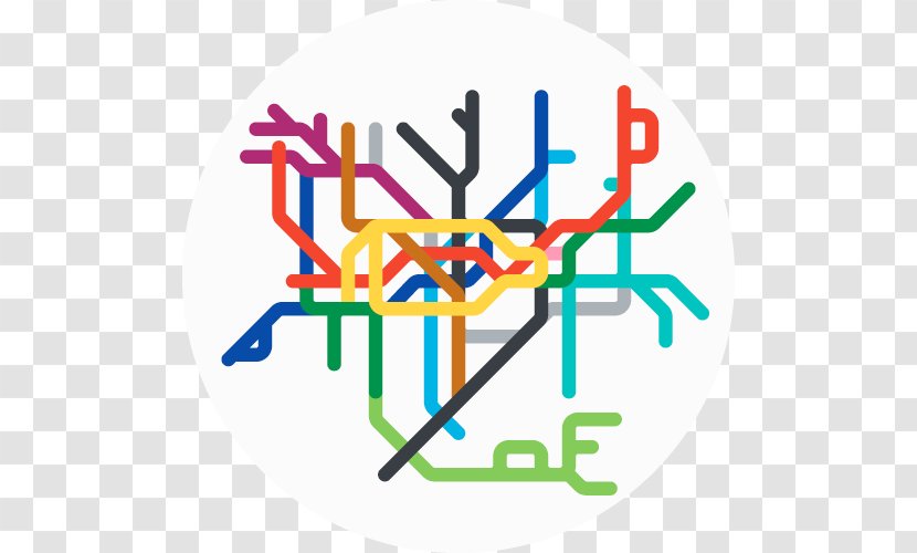London Underground Rapid Transit Mini Metro Rail Transport Tube Map Transparent PNG