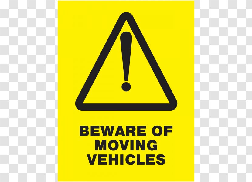 Warning Sign Safety Hazard Risk - First Aid Kits - Prohibition Of Vehicles Transparent PNG