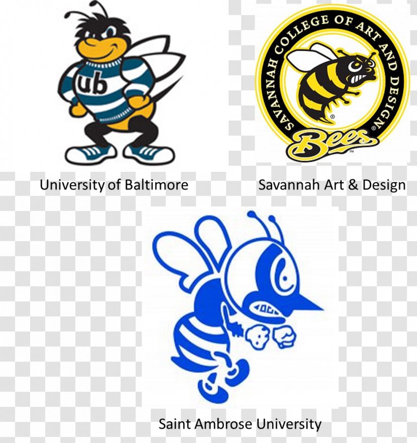 Savannah College Of Art And Design St. Ambrose University Baltimore Fighting Bees Football - School Transparent PNG