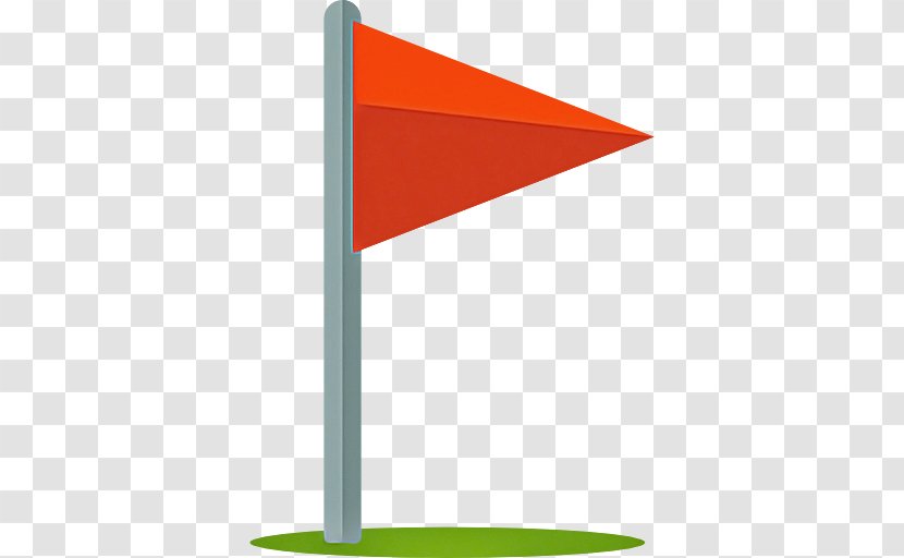 Orange - Flag - Rectangle Triangle Transparent PNG