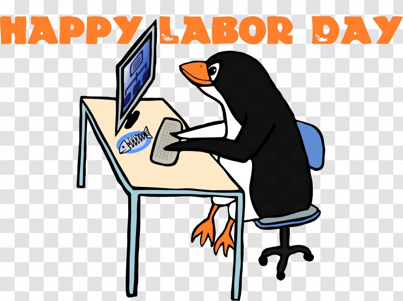 Happy Labor Day Transparent Image. - Bird - Logo Transparent PNG