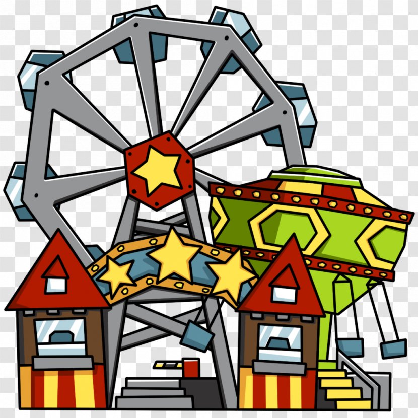 Eurosat Scribblenauts Amusement Park - Carousel Transparent PNG