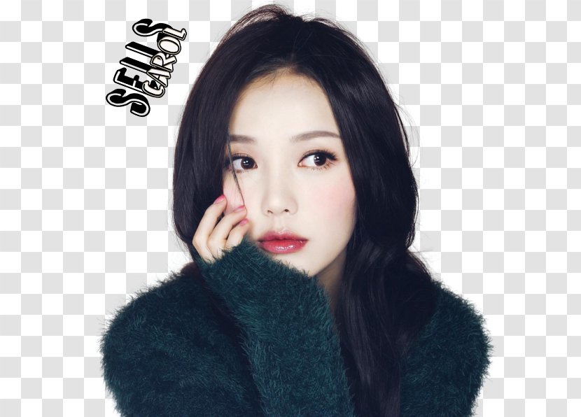 South Korea Ulzzang Pony - Brown Hair - Black Transparent PNG