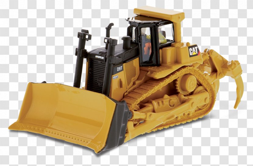 Caterpillar Inc. Die-cast Toy 1:50 Scale Loader Bulldozer - Backhoe Transparent PNG