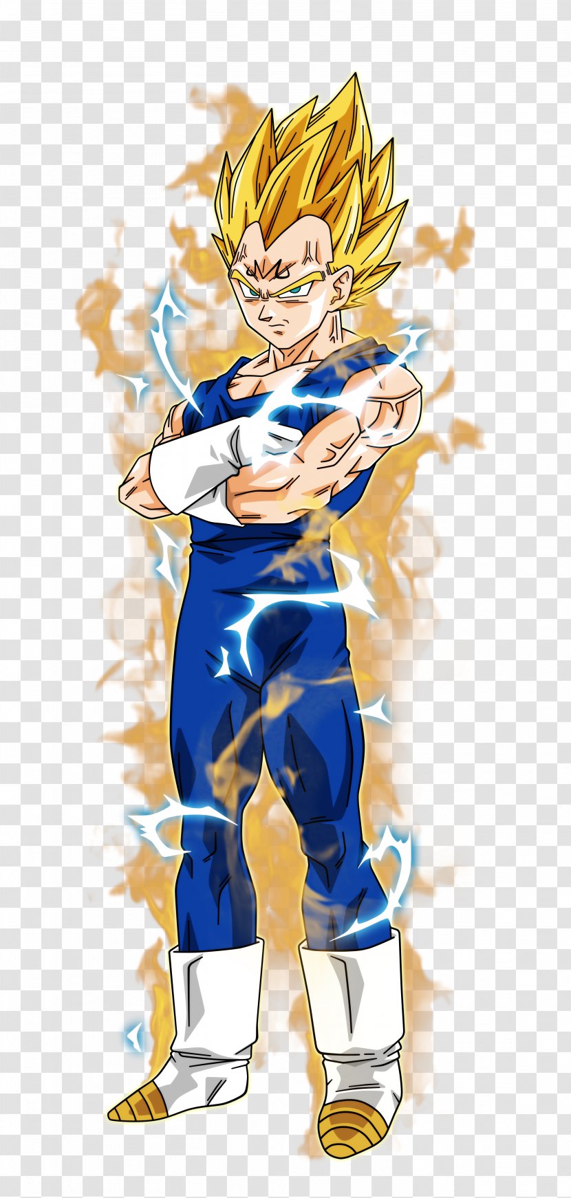 Vegeta Gohan Majin Buu Frieza Goku - Cartoon Transparent PNG