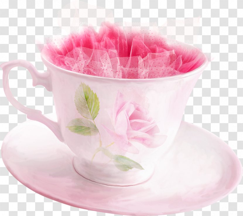 Coffee Cup Teacup Saucer - Dishware Transparent PNG