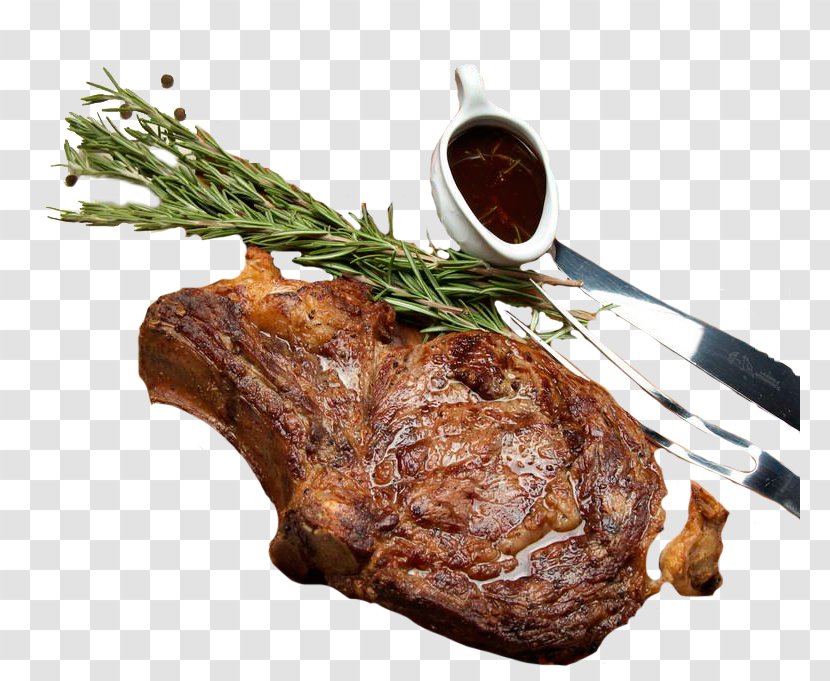 Venison Shashlik Roast Beef Lamb And Mutton Roasting - Salad - Meat Transparent PNG
